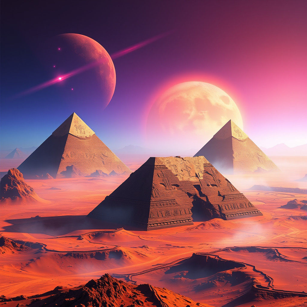 Mars Pyramids