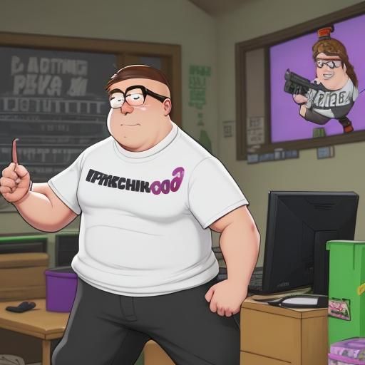 Peter Griffin Cranking 90s in Fortnite
