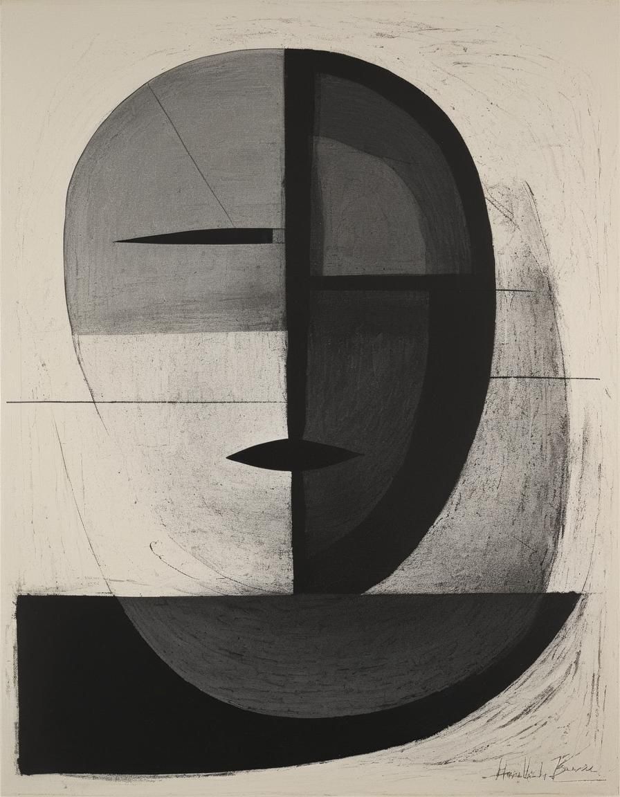 Otherworldly Portrait in Multimedia Style