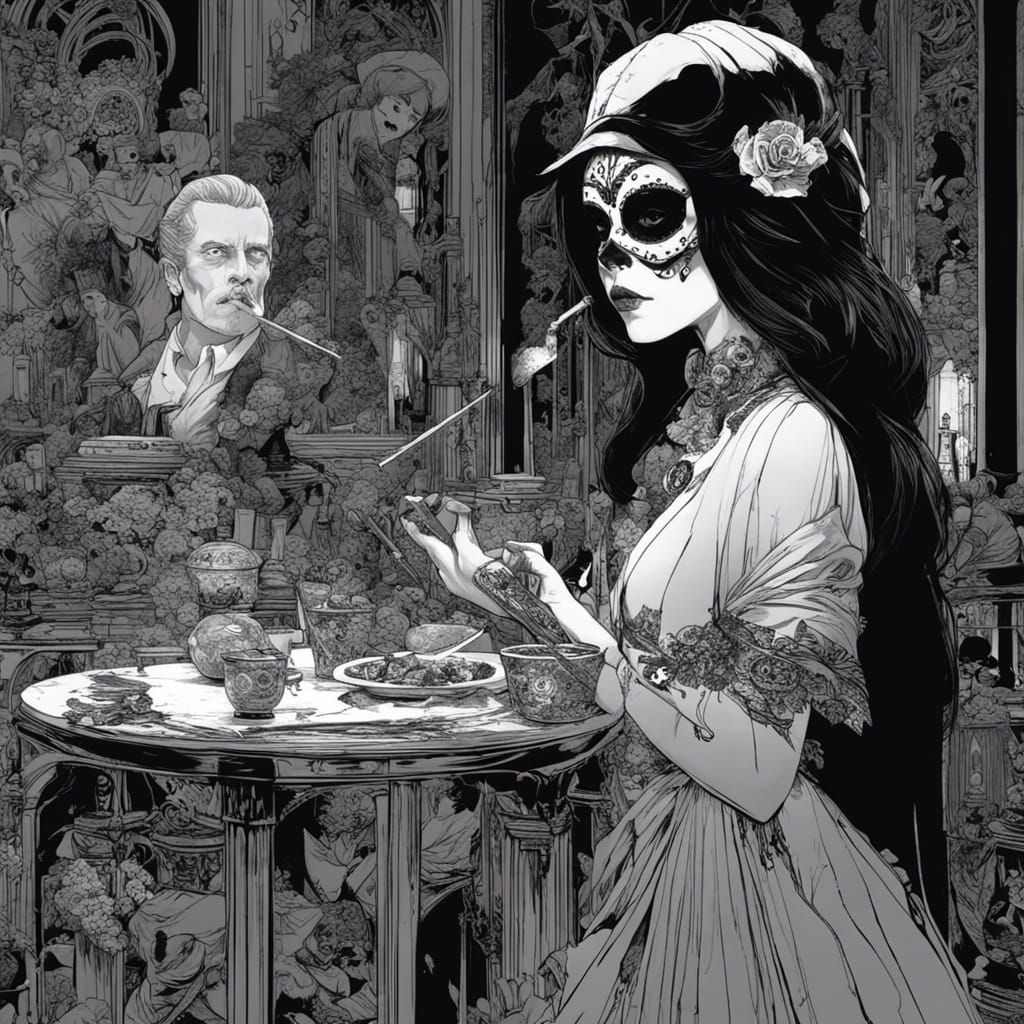 The maid of death invites you...