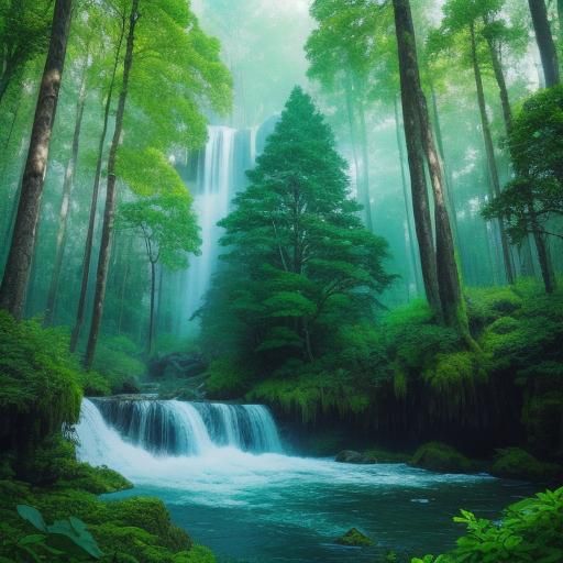 Fairy Tale Forest: A Hyperdetailed HDR Photograph