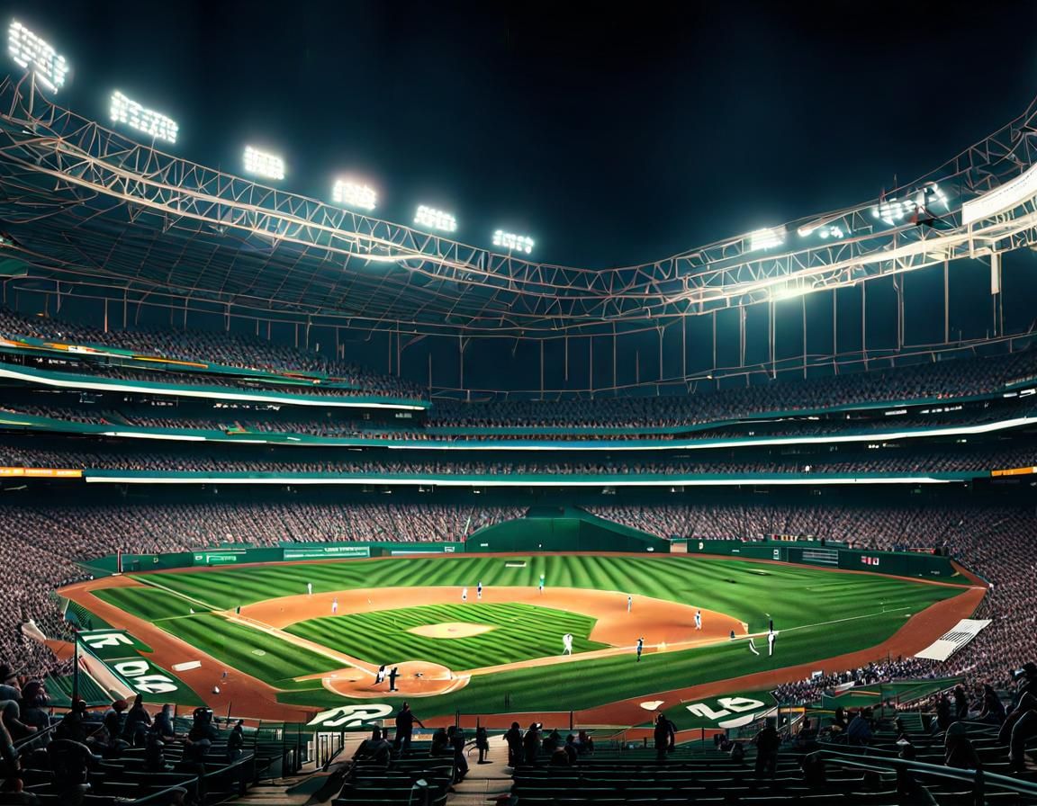 Baseball Stadium at Disco Demolition Night