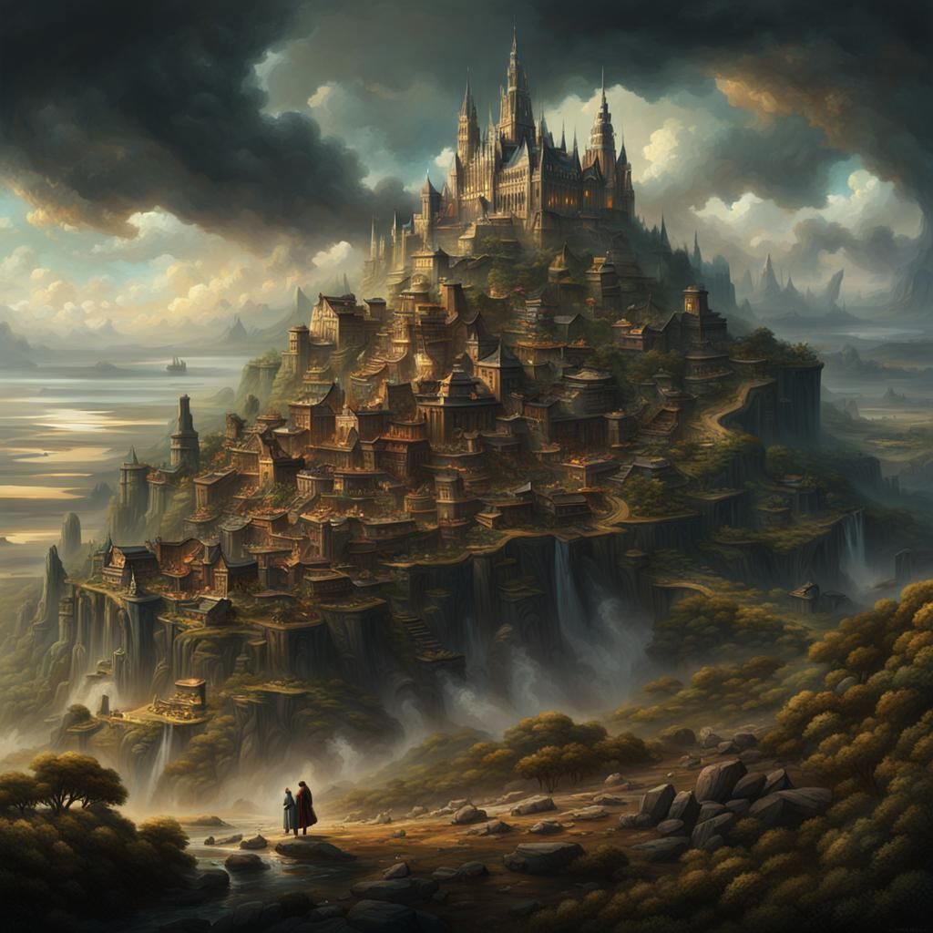 Epic Landscapes and Portraits in Digital Matte Painting