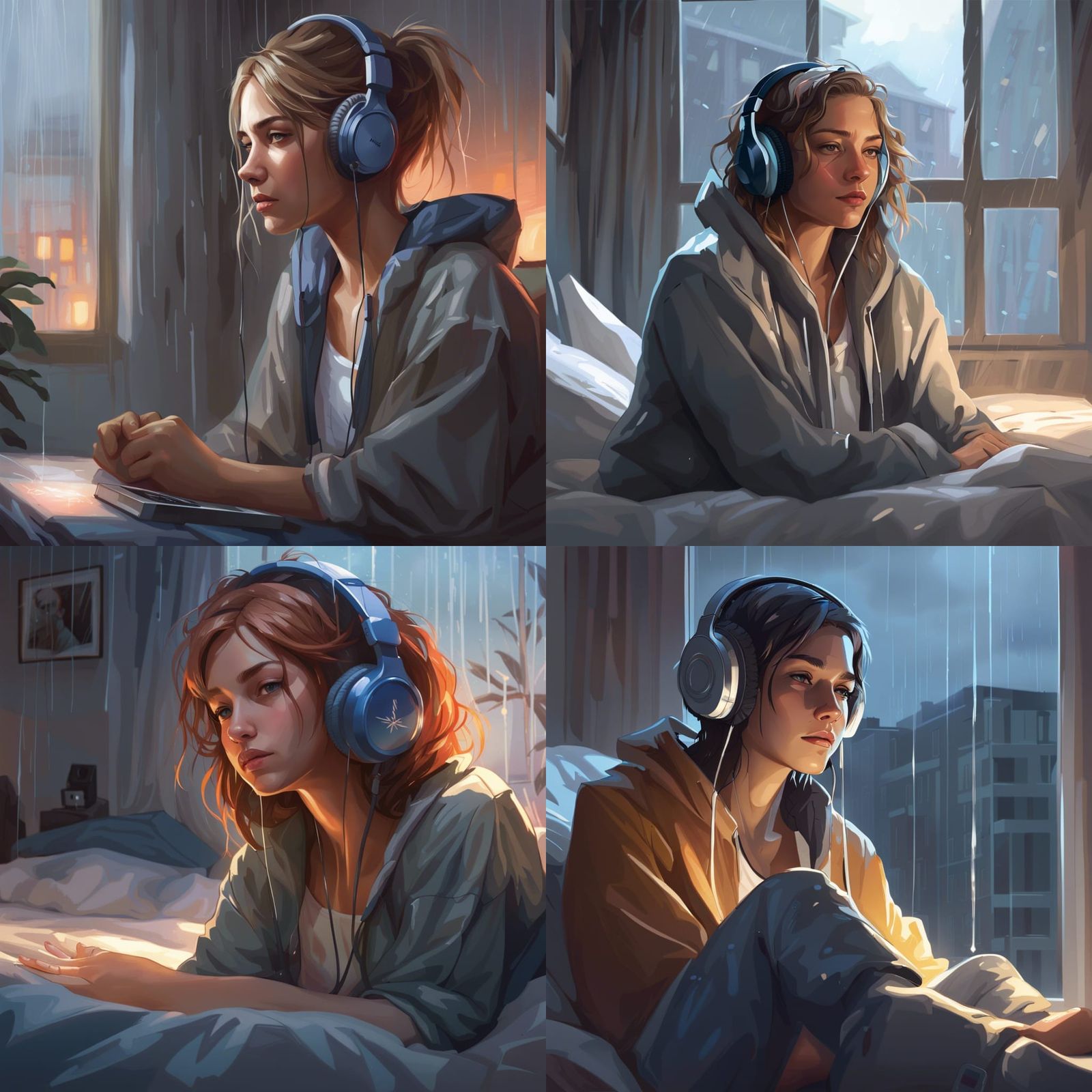 'Four friends, One soul'