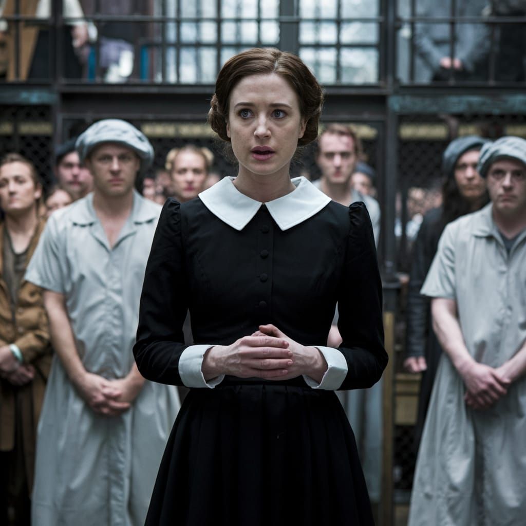 Dramatic Prison Scene with New Governess