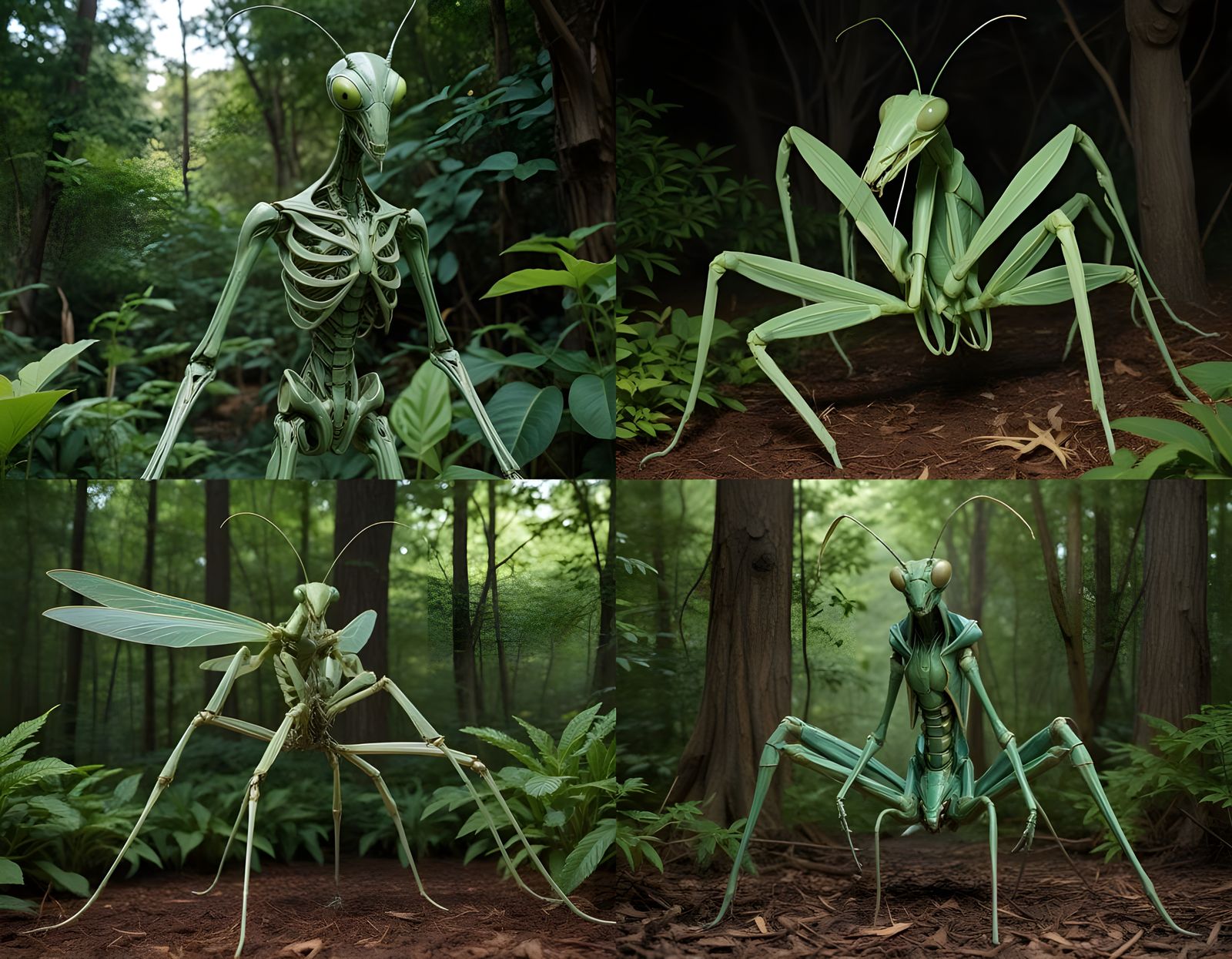 Mantises Alien Humanoid, By Lord Elboron