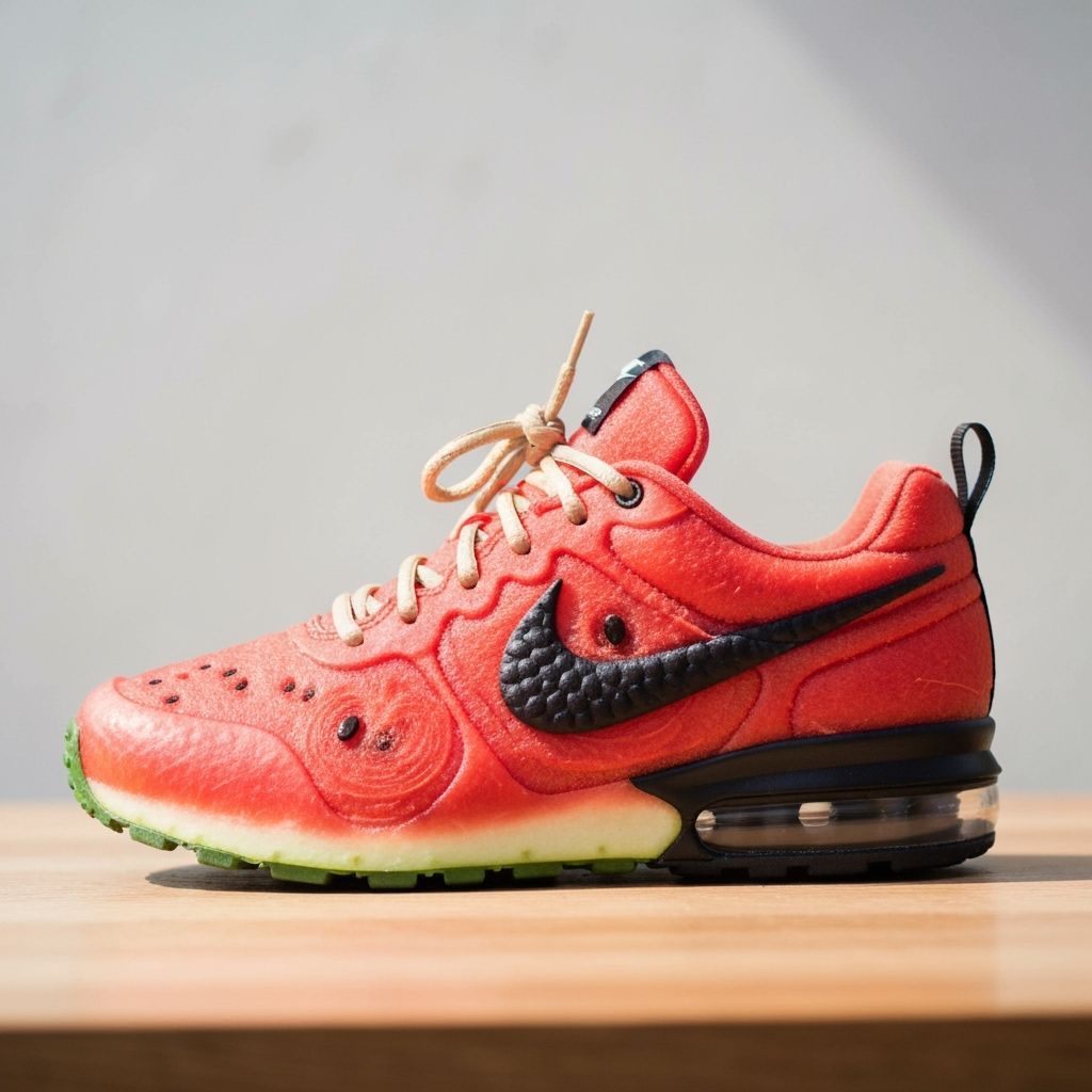 Watermelon Nike Shoe: Refreshing and Unique Design