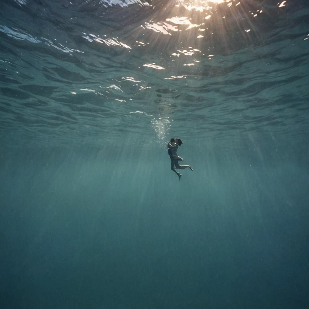 Underwater Love: A Surreal Dreamscape