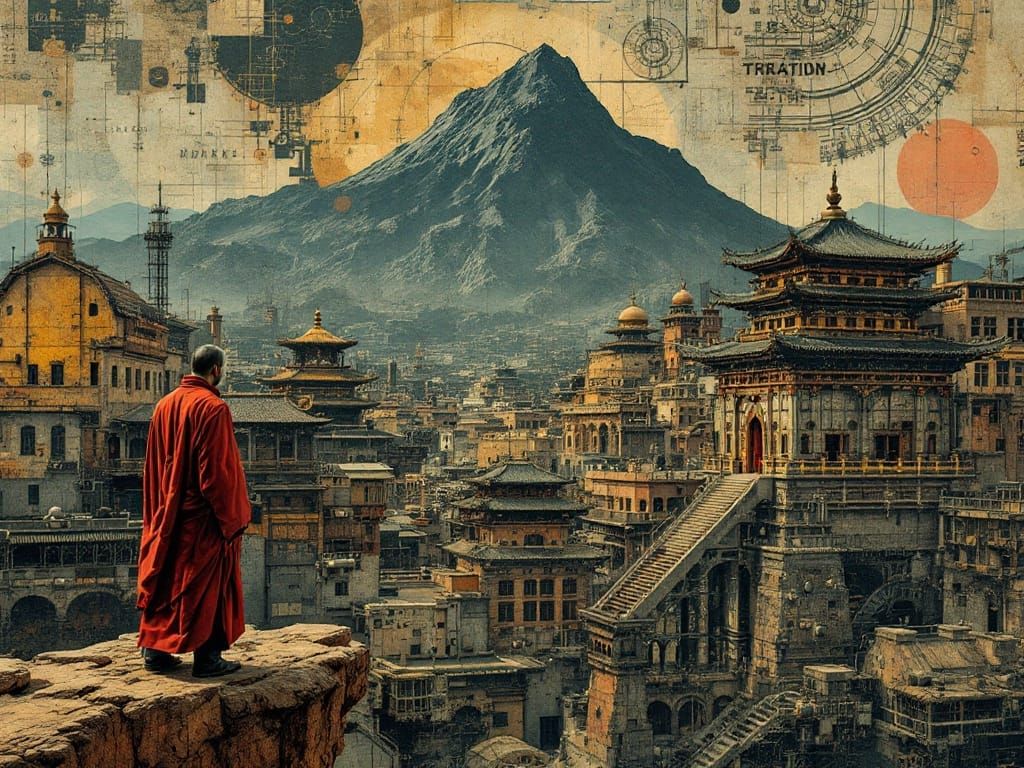 Mechanical Metropolis Awaits in Rustic Harmony