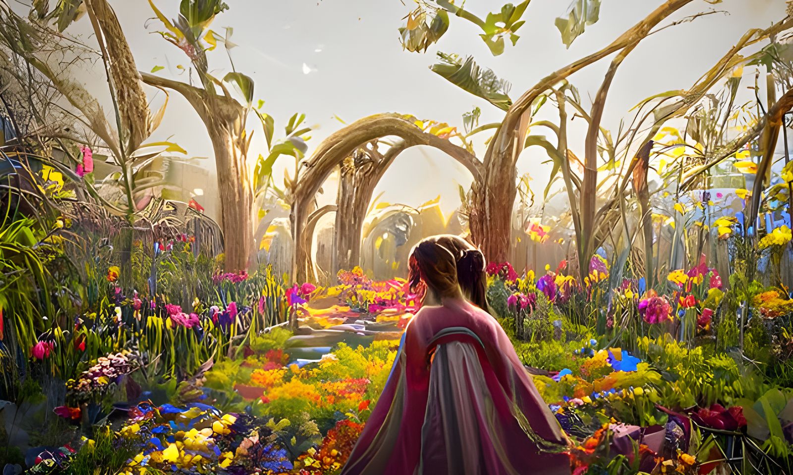 #510 - Princess Lost in the Flower Maze