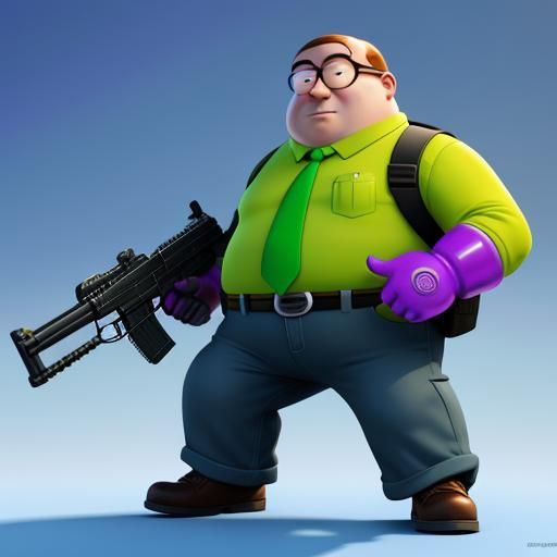 Jelly Bubble Peter Griffin Concept Art