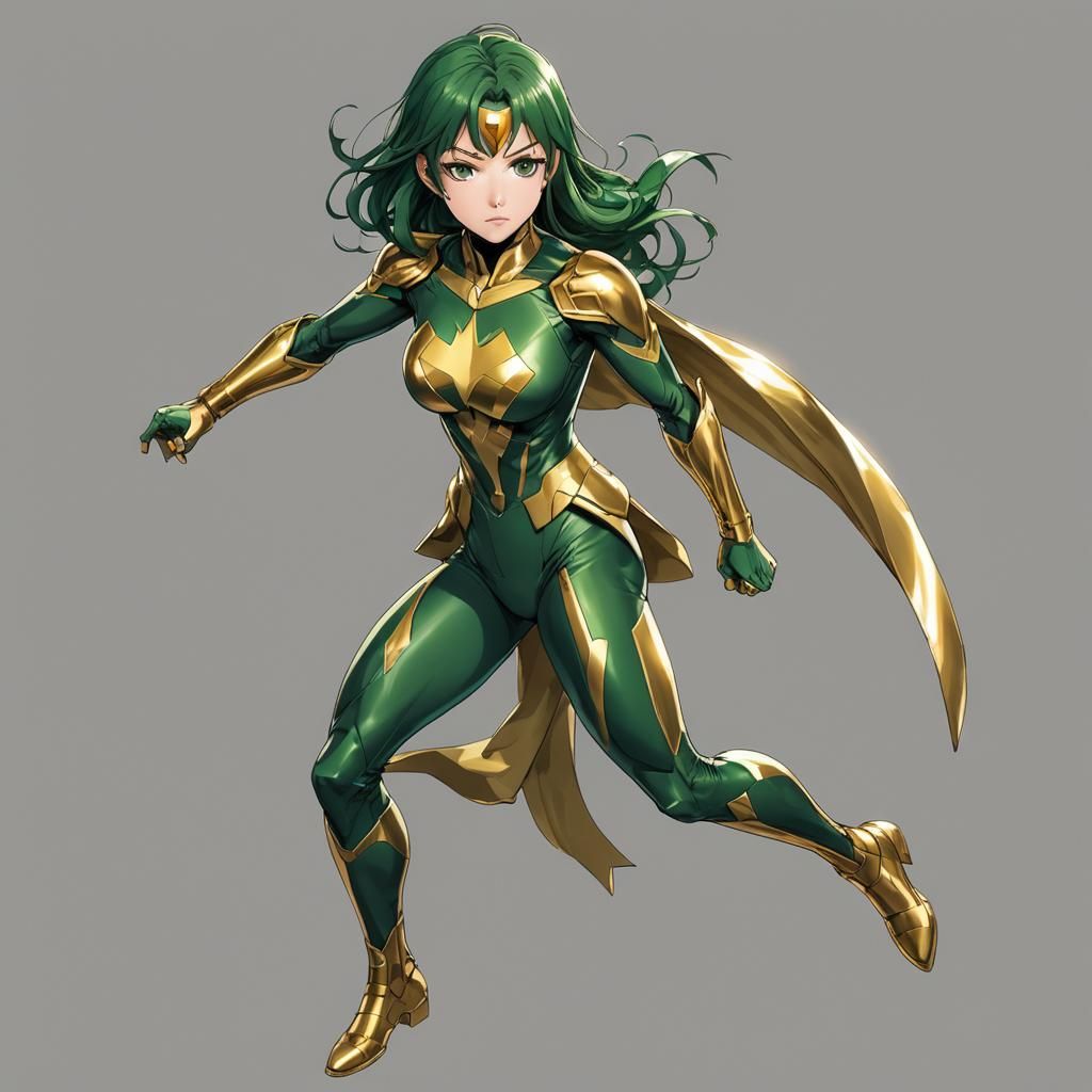 female superhero - anime #4