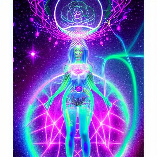 Neopunk Wizard Opens Sidereal Multiverse Portal