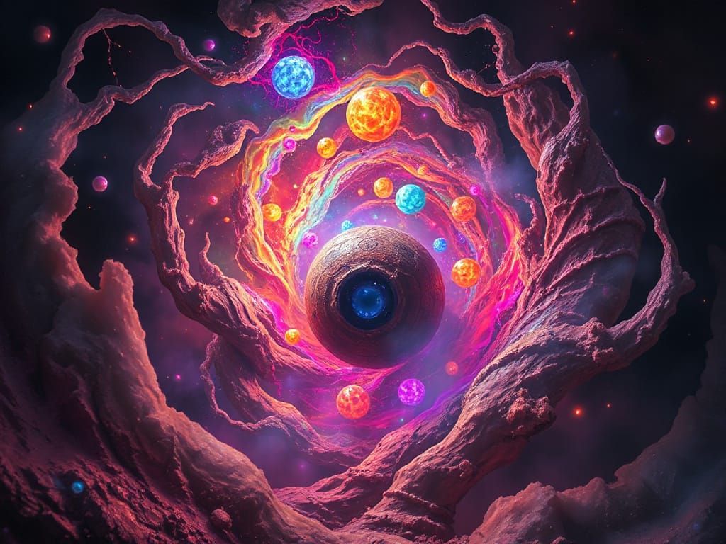 Multicolored Vortex of Yog-Sothoth in Eldritch Horror