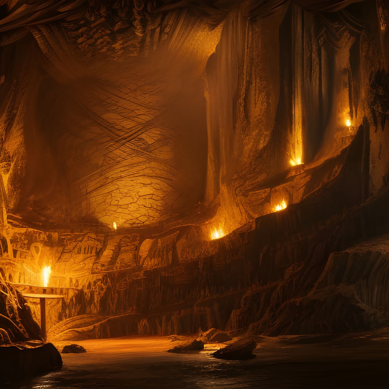 Mines of Moria: Caravaggio Oil Portrait