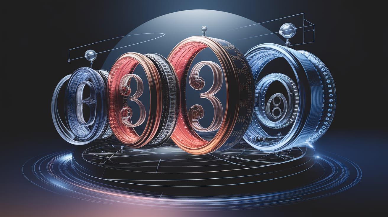 Kinetic Rube Goldberg Machine Counts to Six