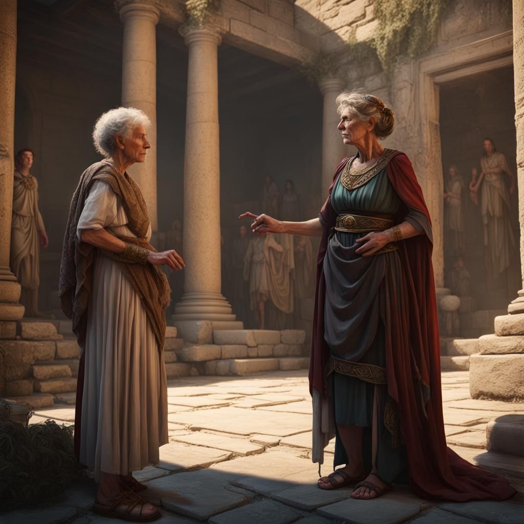 Historical Figures in Celtic, Roman, and Greek Attire