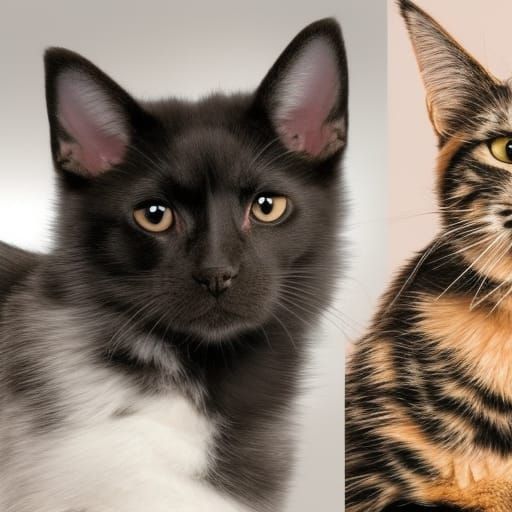 Harmonious Dog and Cat Image