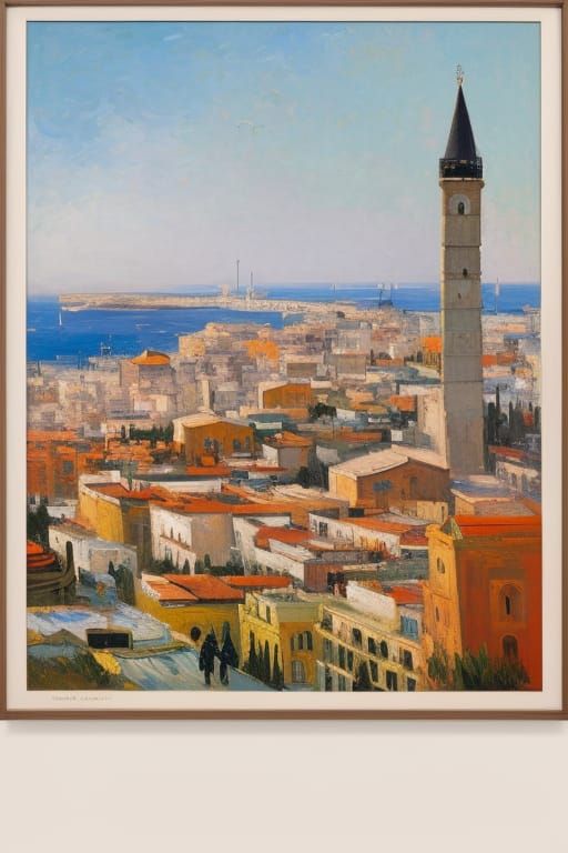 Jaffa, Israel: A Port City Painting