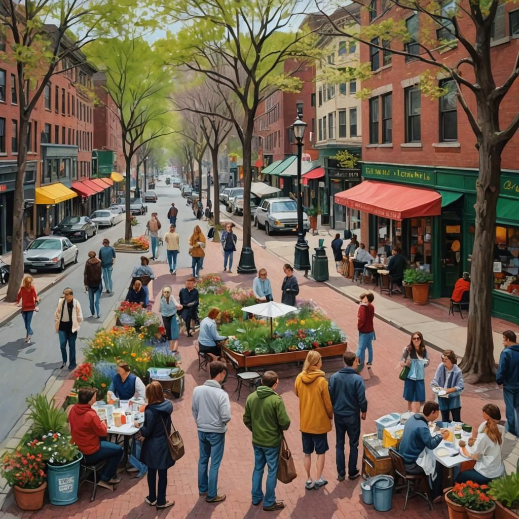 Springtime Invitation to Boston