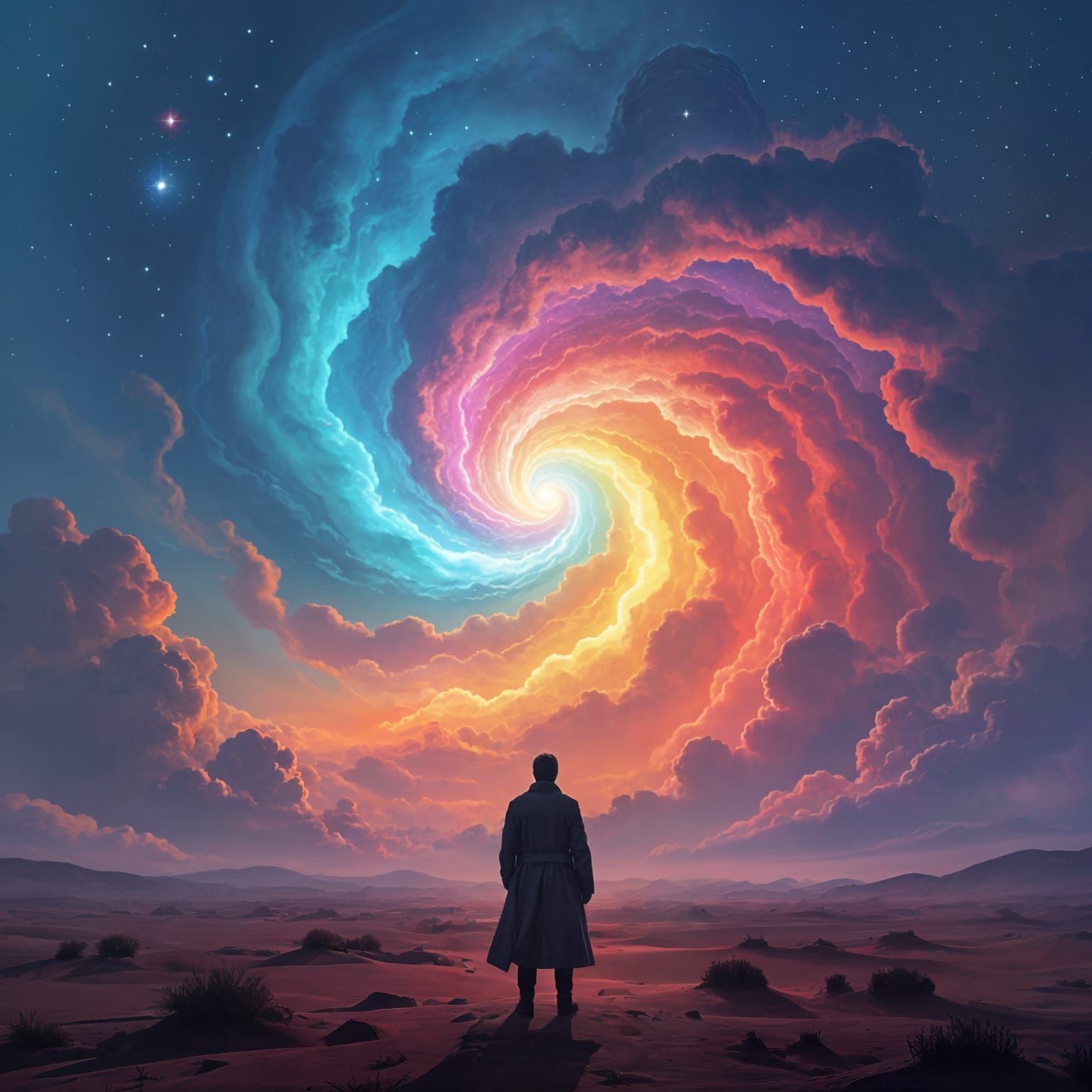 Big Bang Witness: Sci-Fi Landscape