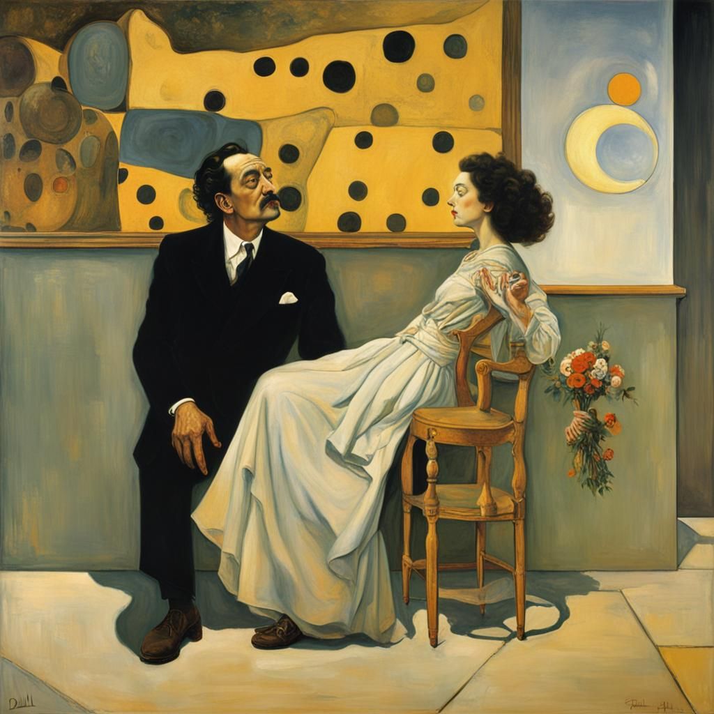 He courted her with poems about cheese, Swiss cheese.