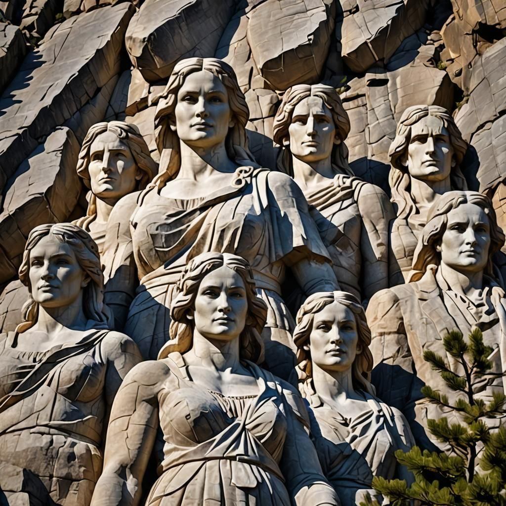 Mount Rushmore Rock Album Cover Art