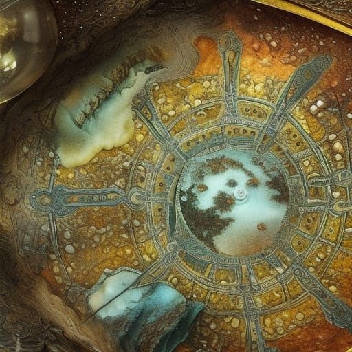 Ancient alien star map
