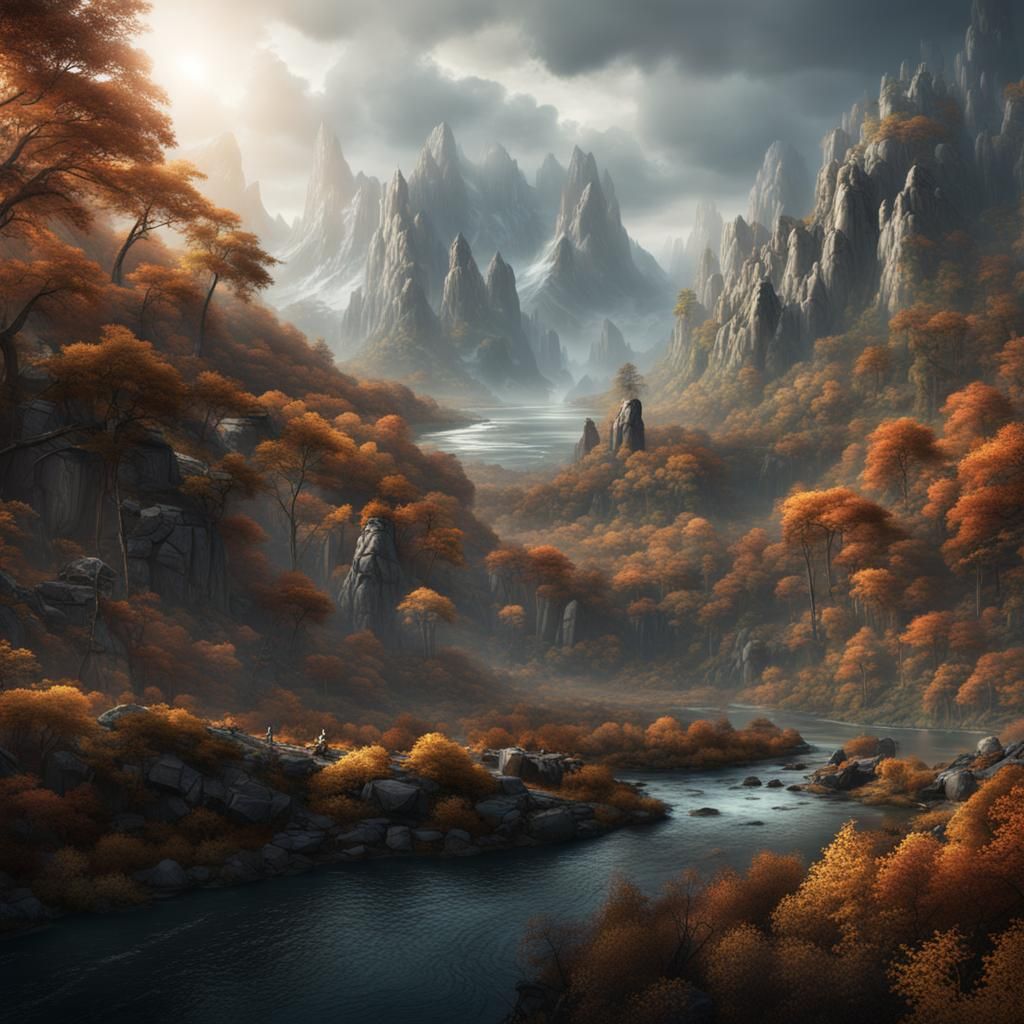 Hunger Games Arena: Matte Painting in 8k