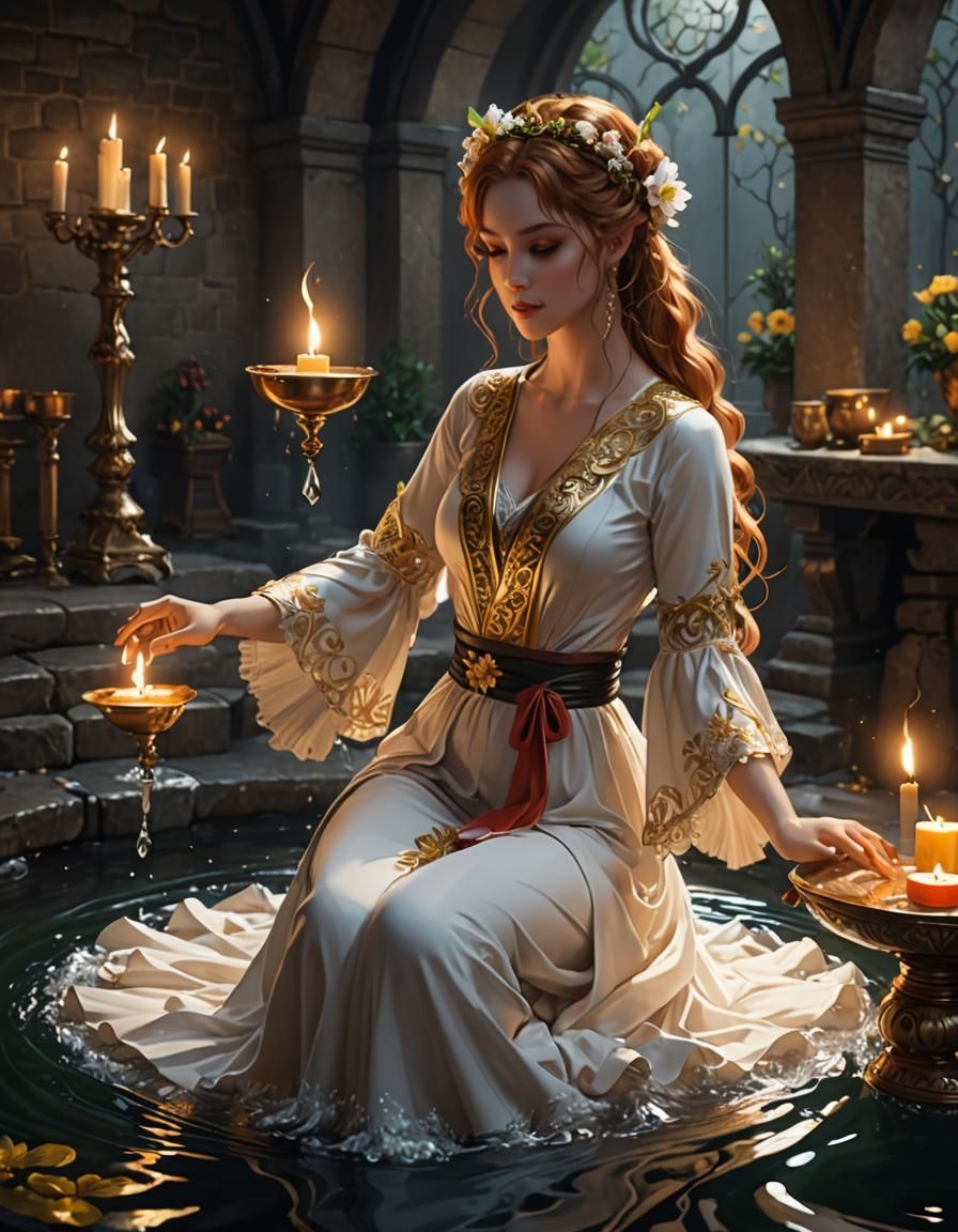 Imbolc Flamenco: Stunning 3D Anime Art