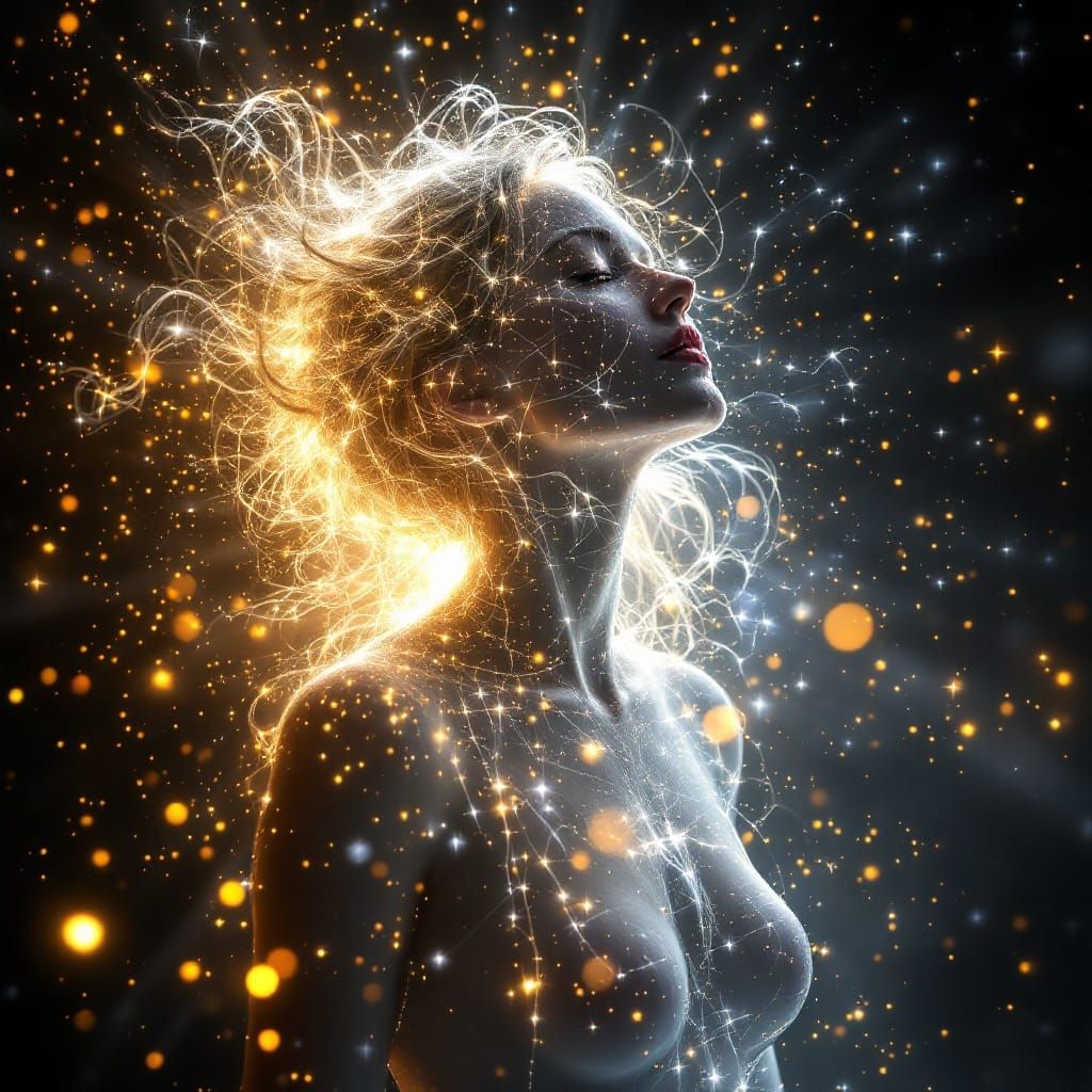 Ethereal Goddess of Blinding Light