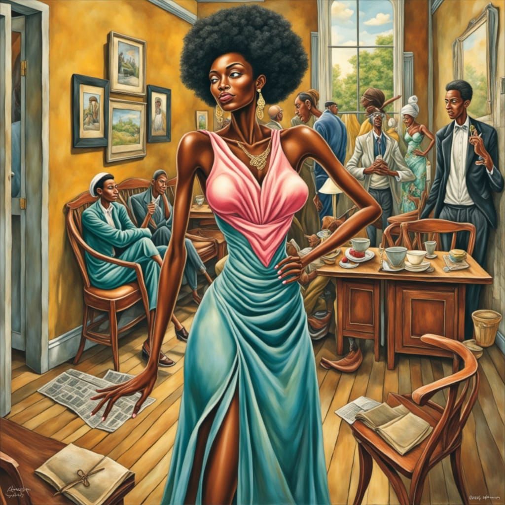 Elegant Portrait of Carmen Tanay Pendarvis