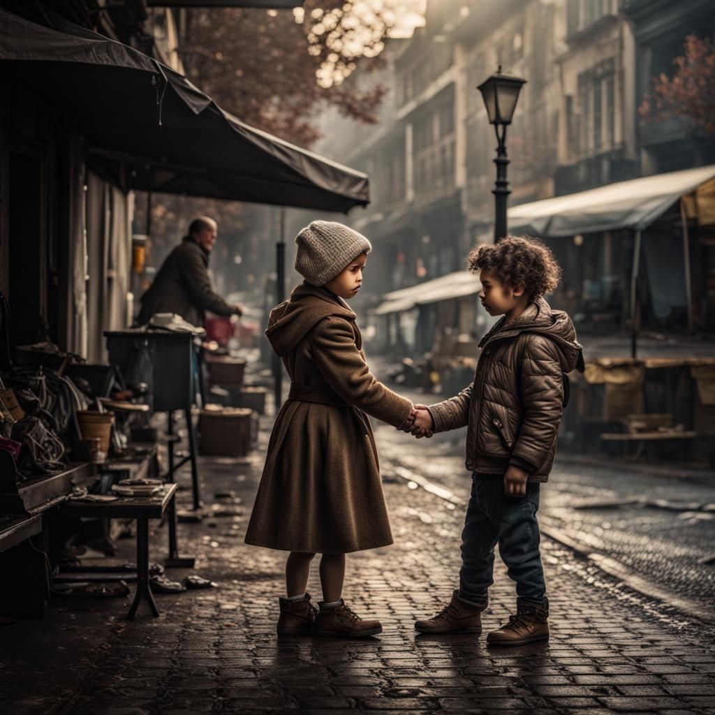 Hyperrealistic Rendering of Kindness in High Definition