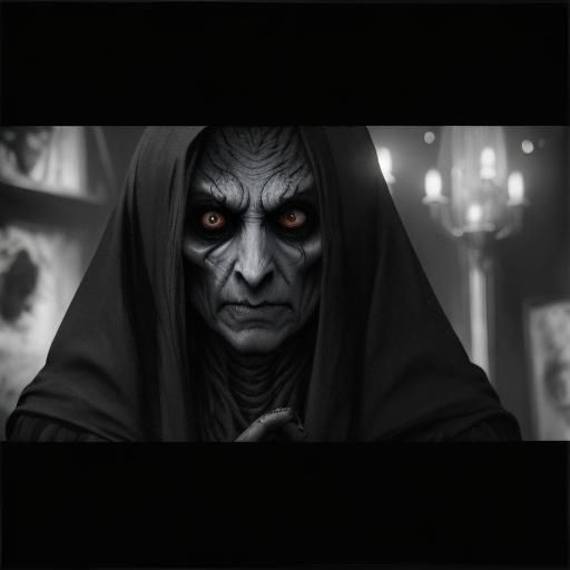 Eldritch House Elf in Dark Surrealism Style