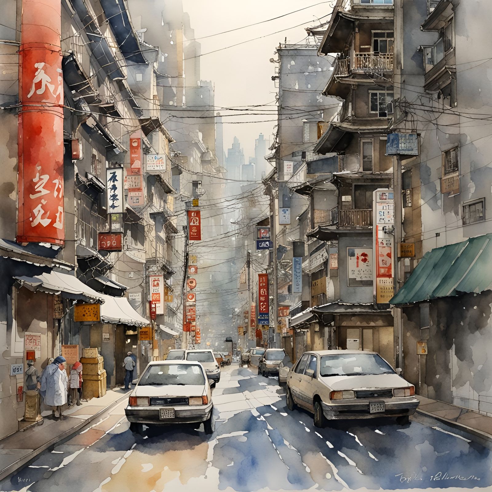 Tokyo Street Scene