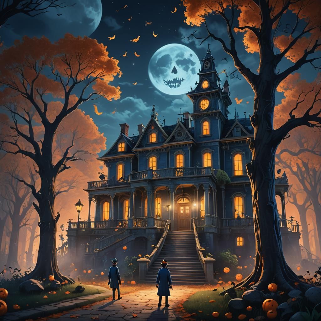 Luigi's Haunted Mansion: Concept Art in Vivid Colors