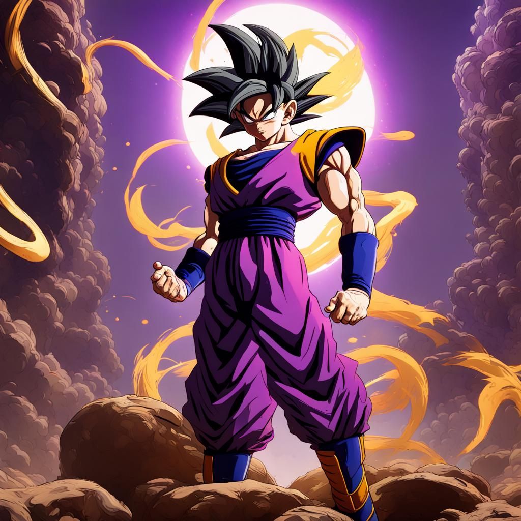 Dragon Ball Z: Dark Fantasy Concept Art in 8K