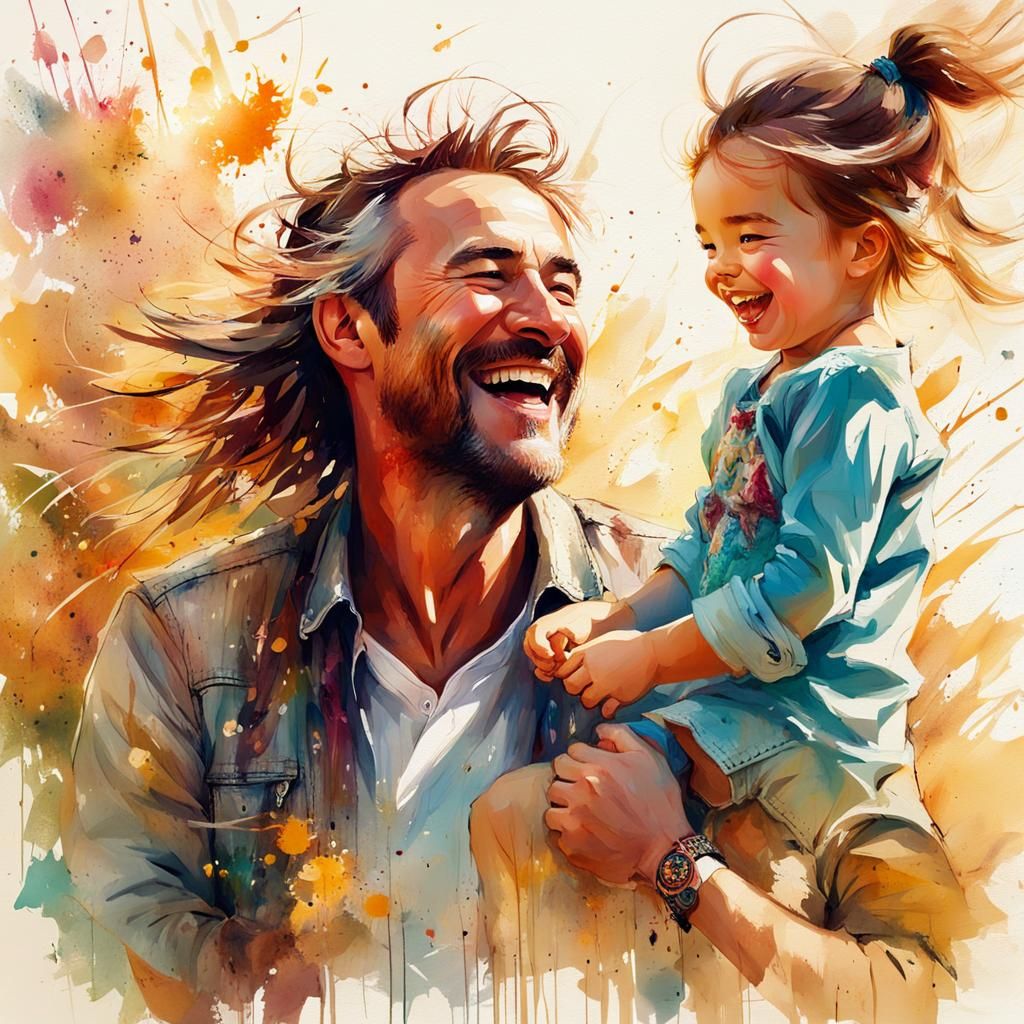 Daddy's time👨‍👧