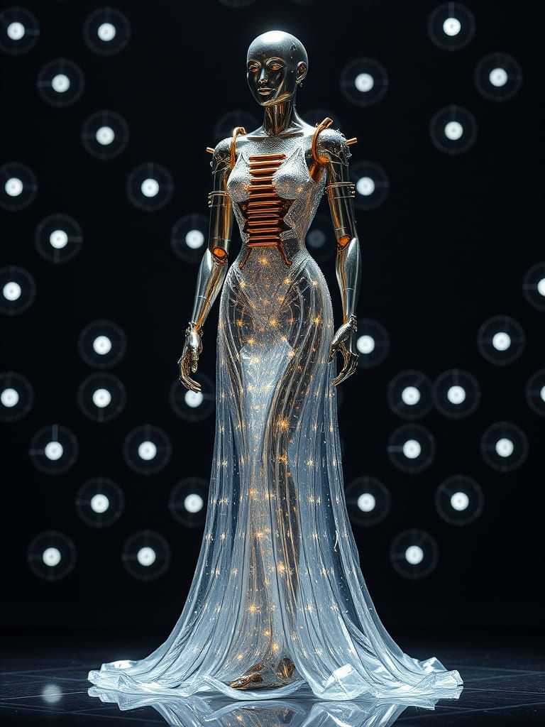 Animatronic Inductor Coil Pin Grid Array Piezoelectric Cryst...