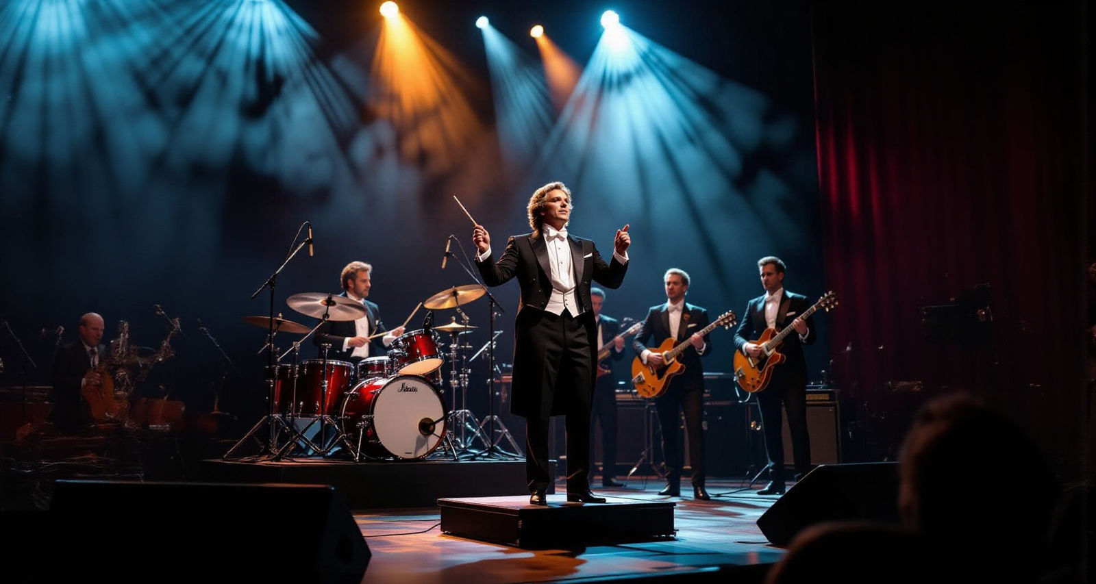 Modern Mozart Conducts Electric Orchestra