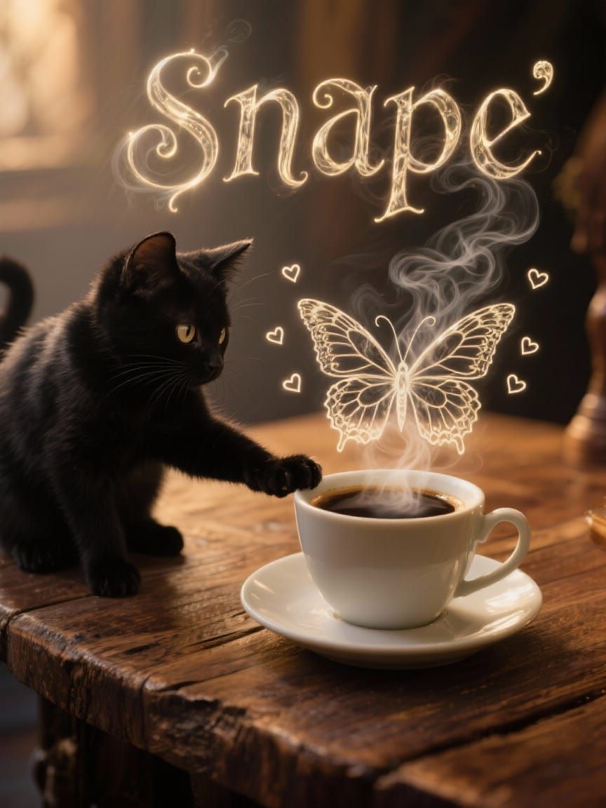 Coffee Love and Cat
