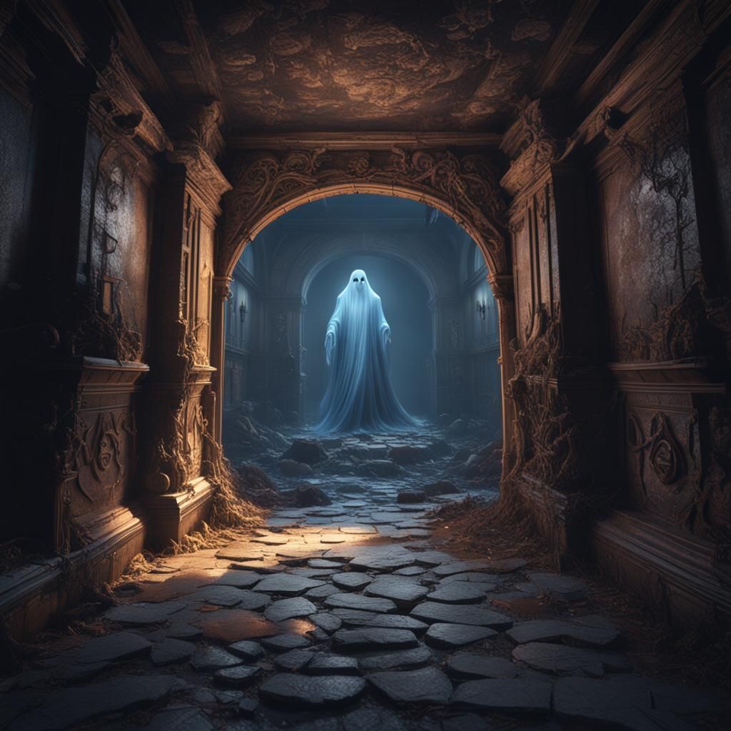 Ethereal Specter Smiles Before Vanishing