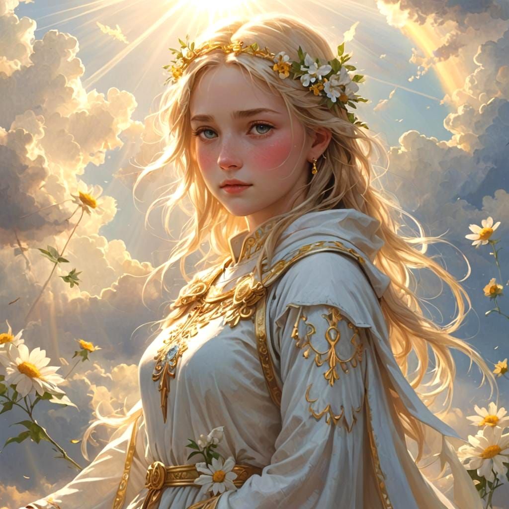 Heavenly Sunshine Beams: Hope and Healing