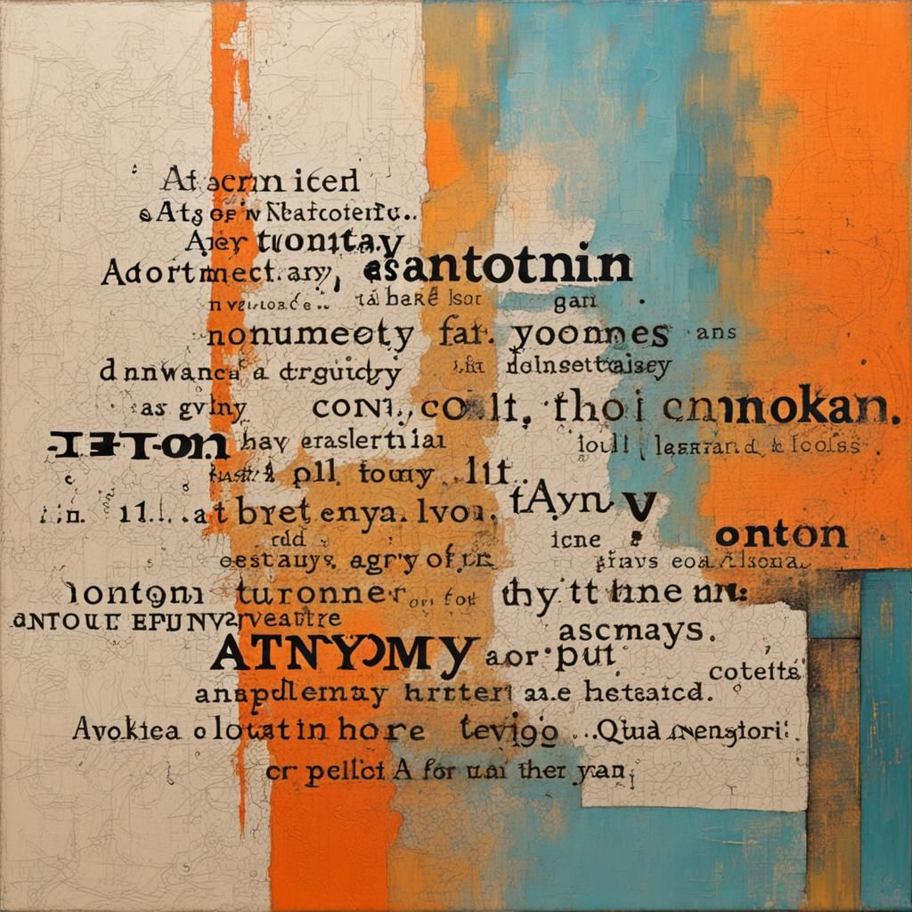 Abstract Art with Complementary Colors