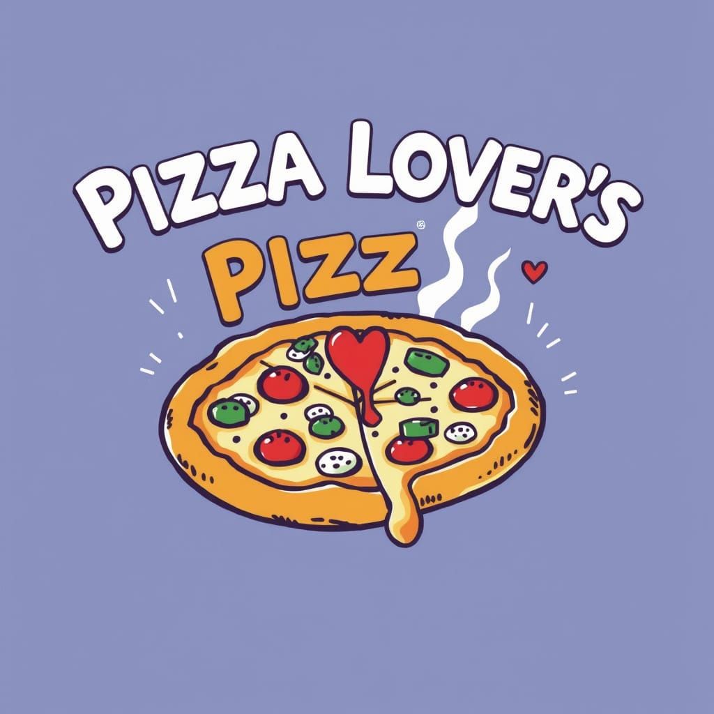 Pizza Lover's Postcard: Cheesy Greetings