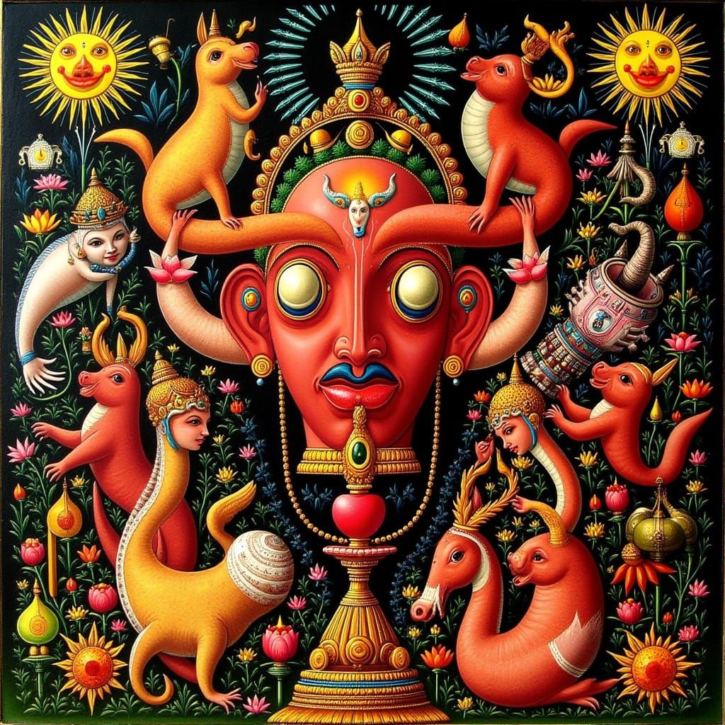 Hieronymus Bosch Inspired Hallucinatory Art