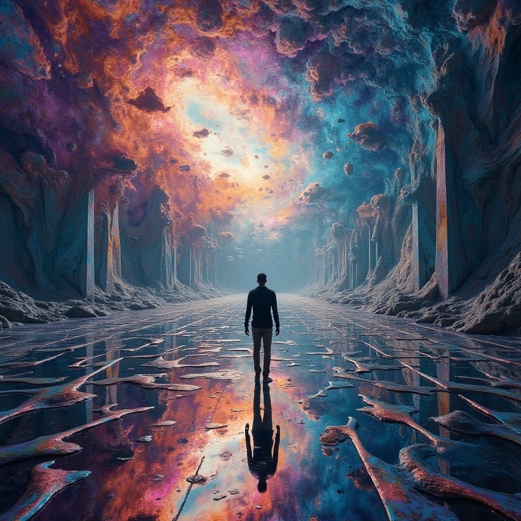 Dreamlike Vastness in Kaleidoscopic Beauty