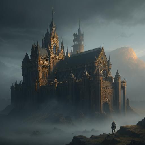 Epic Cinematic Digital Painting of Herz