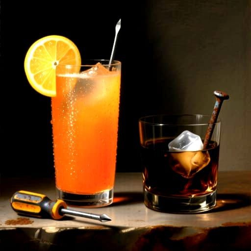 Screwdriver and Rusty Nail: A Cocktail Comparison
