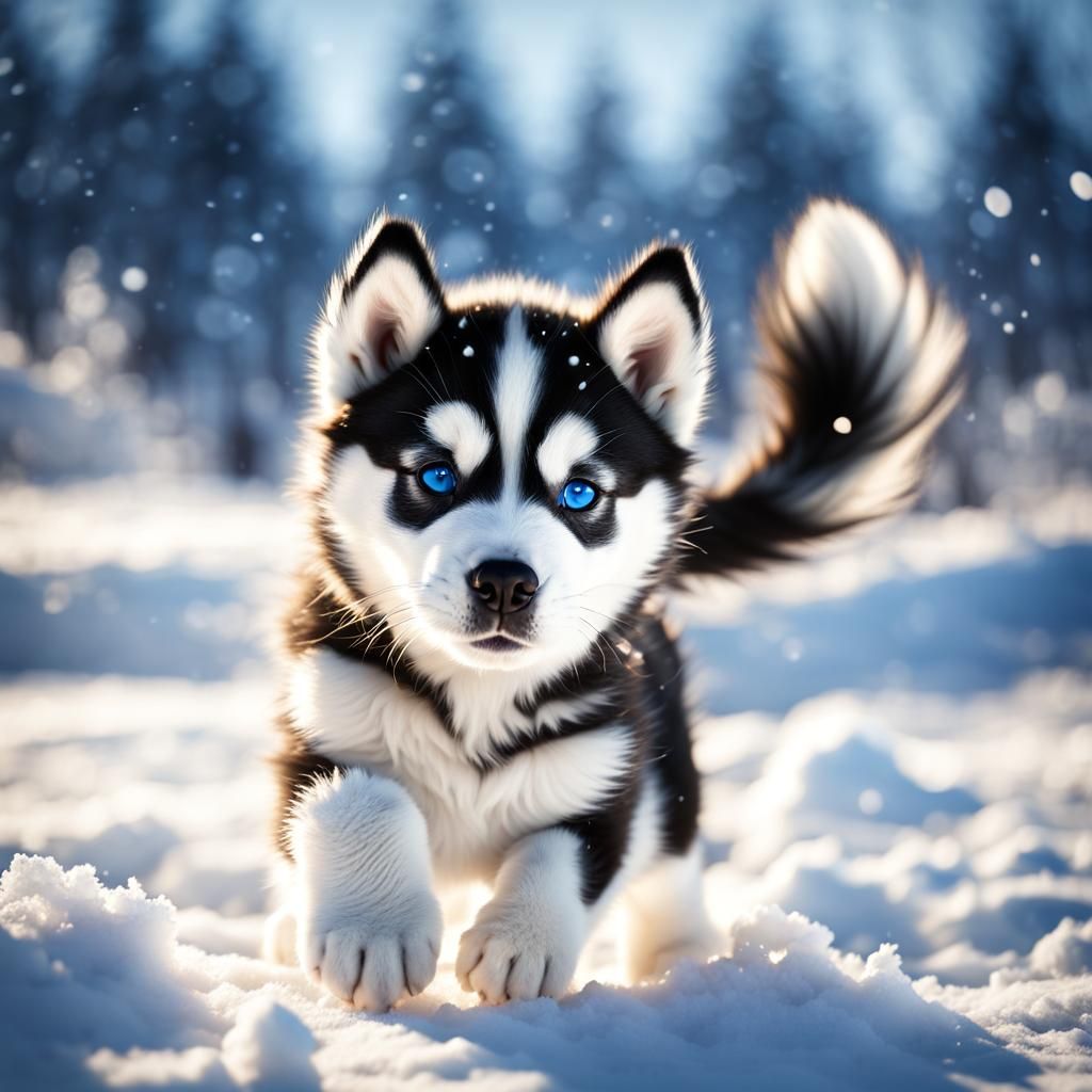 Siberian Husky puppy